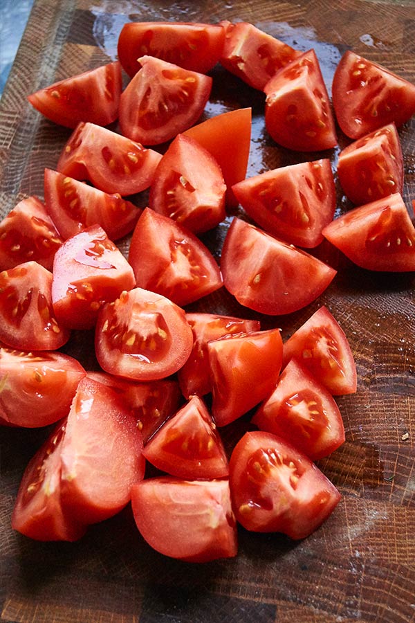 Tomatenwürfel