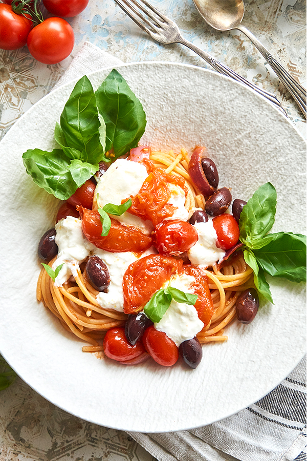 Pasta mit Burrata