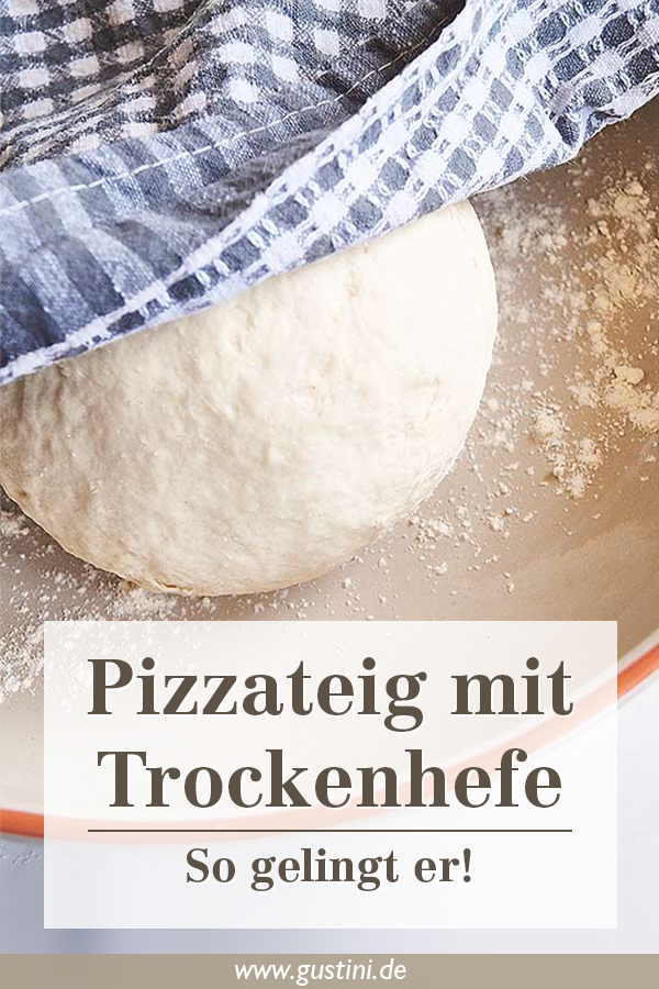 Pizzateig mit Trockenhefe