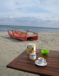 Laigueglia Am Strand von Laigueglia