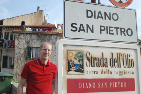 Straße der Oliven Strada dell'Olio