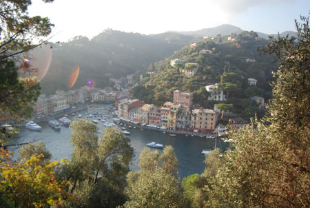 Portofino-Ansicht von oben Portofino-Ansicht von oben