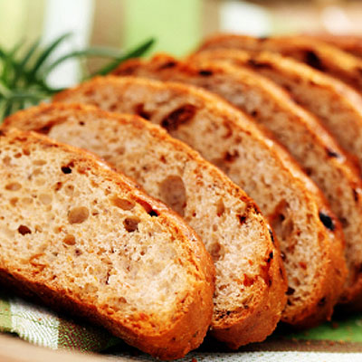 Ciabatta mit getrockneten Tomaten