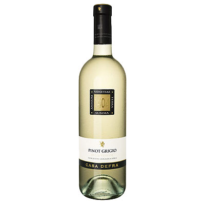 pinot grigio Ein Pinot Grigio aus Venetien.