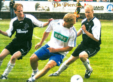 Fußballköche-Jens-am-Ball Der Beweis, dass ich da war!