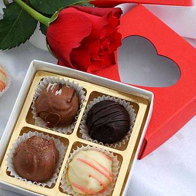 Pralinen zum Valentinstag Pralinen zum Valentinstag