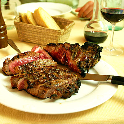 Grillen auf Italienisch - Bistecca Fiorentina