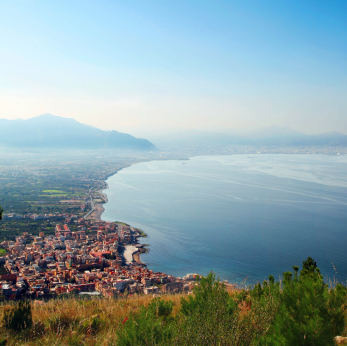 Die Küste vor Palermo