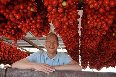 tomatenessig piennolo Aus Piennolo-Tomaten kann Tomatenessig hergestellt werden.