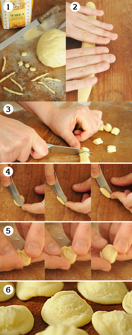 orecchiette selbstgemacht