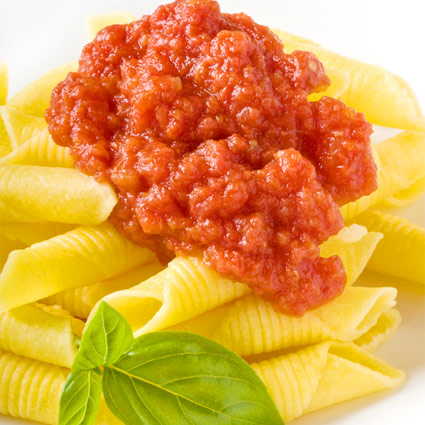 Garganelli mit Tomatensauce