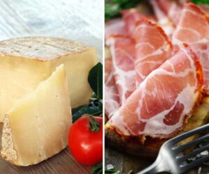 Belegt mit Pecorino und Capocollo