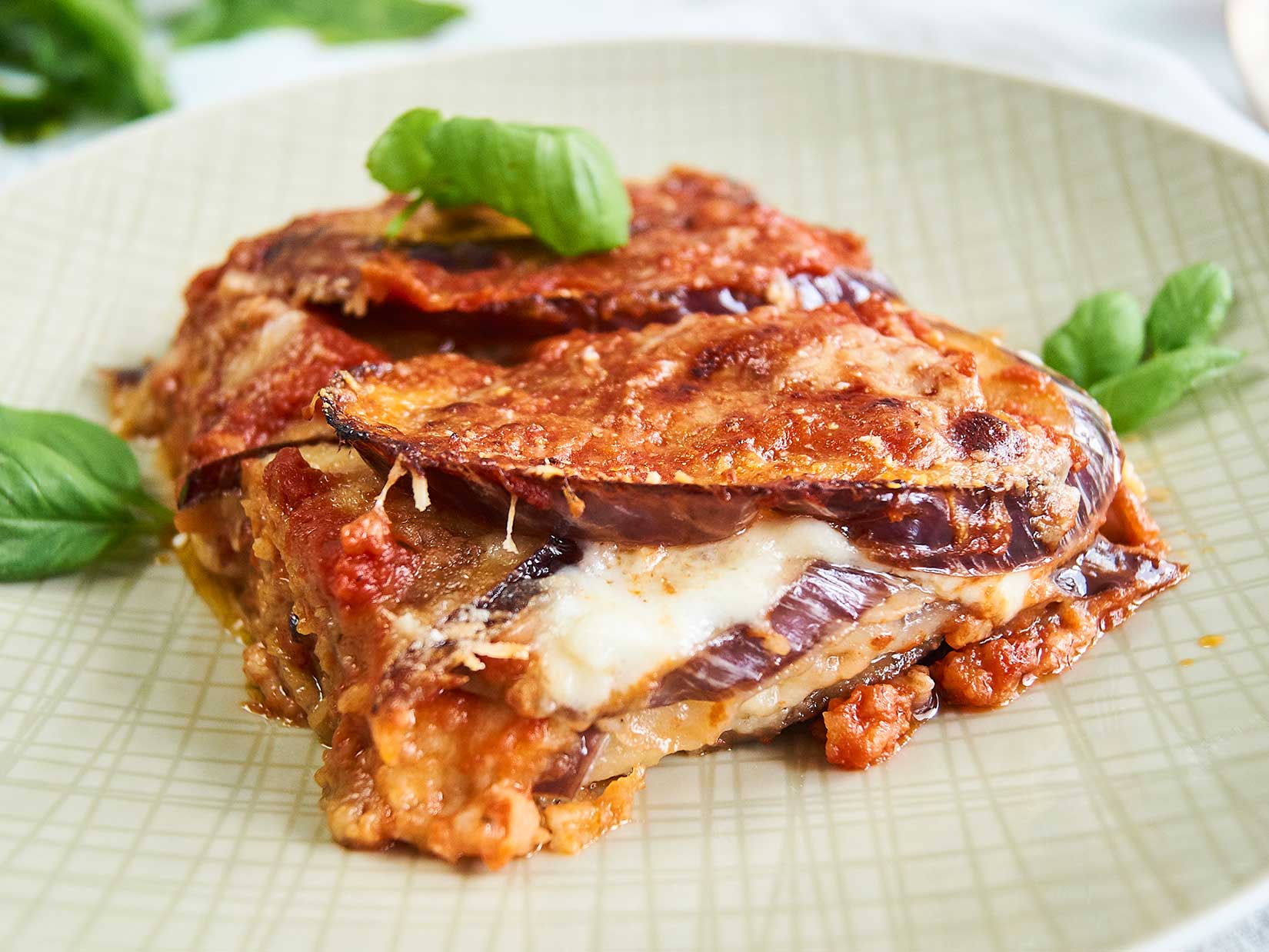 Parmigiana alle melanzane - italienisches Rezept - Gustinis Feinkost Blog