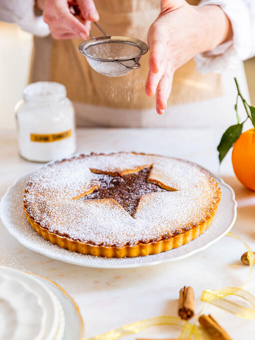 Crostata Stellata – Schoko-Nuss-Tarte