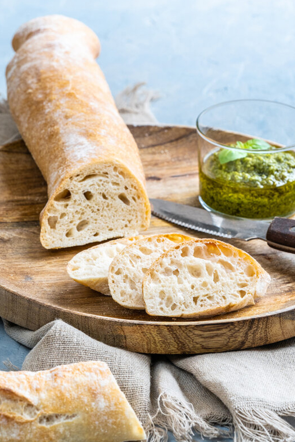 Ciabatta Brot backen