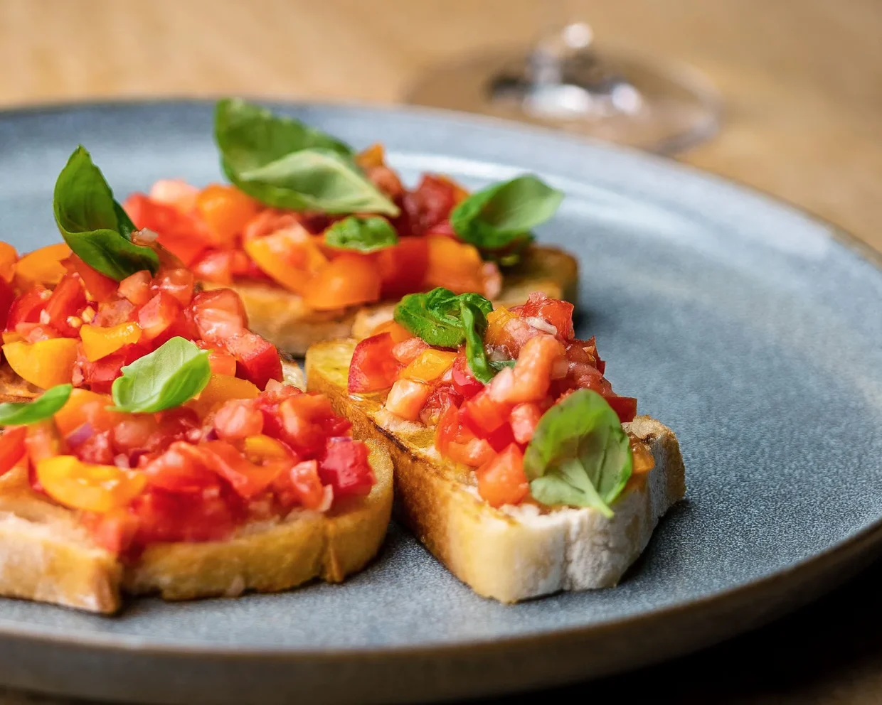 Rezept: original italienisches Bruschetta