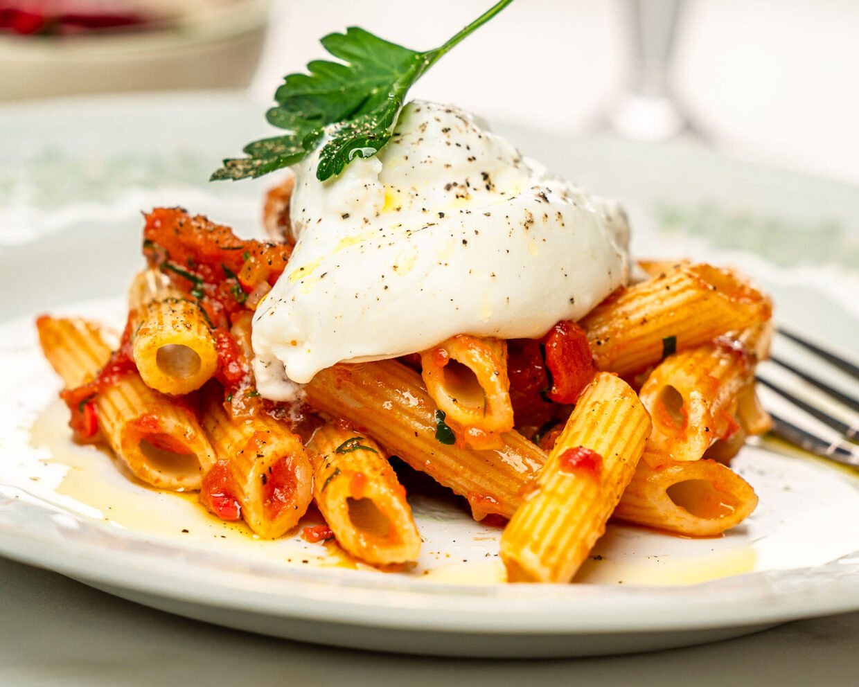 Penne all’arrabbiata