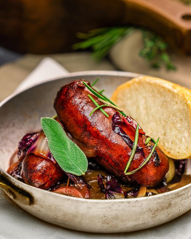 Salsiccia al Vino Rosso