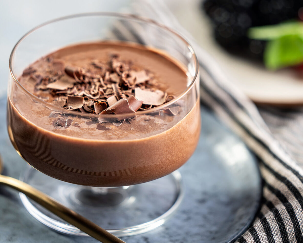 Dessert - Zabaione mit Schokolade