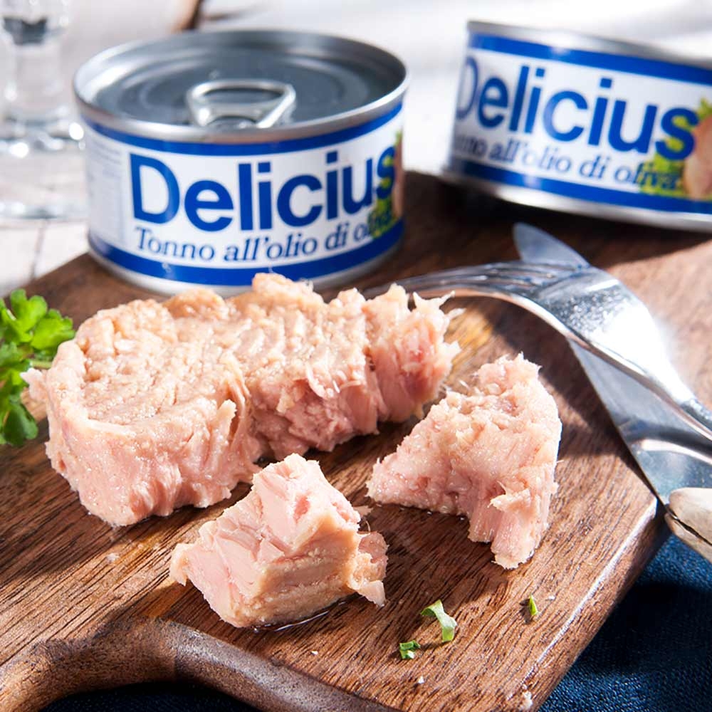 Thunfisch in Olivenöl 3 Dosen