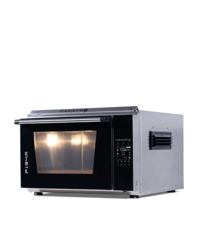 Effeuno P134HA 509E Evolution - XL Pizzaofen elektrisch Effeuno P134HA 509E Extra Power - XL Pizzaofen elektrisch – aufgestellt zur Veranschaulichung der Funktion