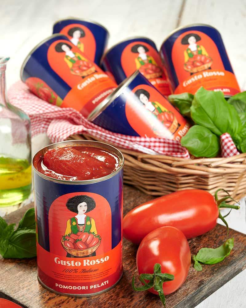 Pelati - geschälte Tomaten 6er-Set Pelati - geschälte Tomaten 6er-Set