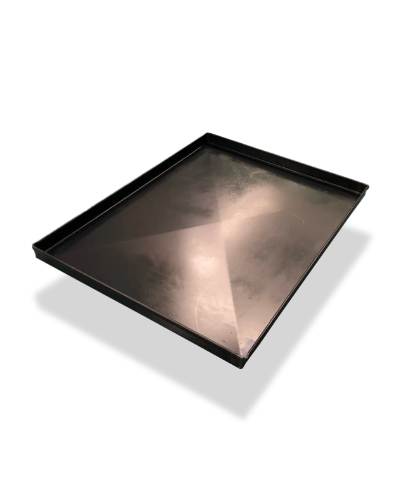 Effeuno - Pizzablech aus blauem Eisen Effeuno - Pizzablech aus blauem Eisen – ansprechend in Szene gesetzt