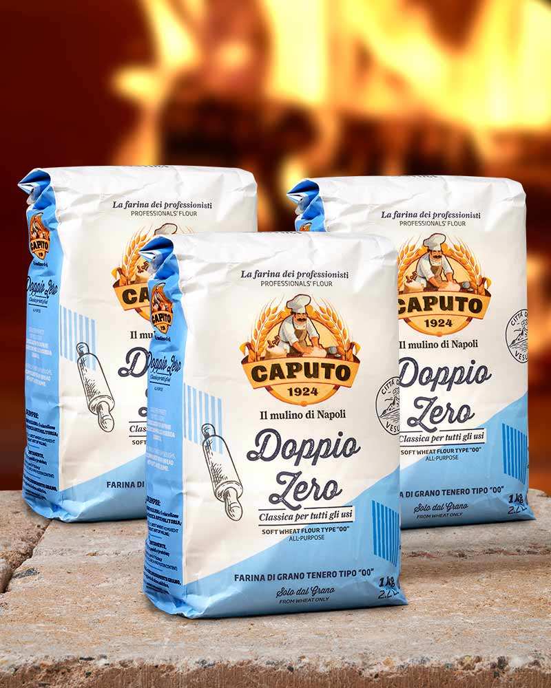 3x Pizzamehl tipo 00 - Caputo Doppio Zero 3x Pizzamehl tipo 00 - Caputo Doppio Zero