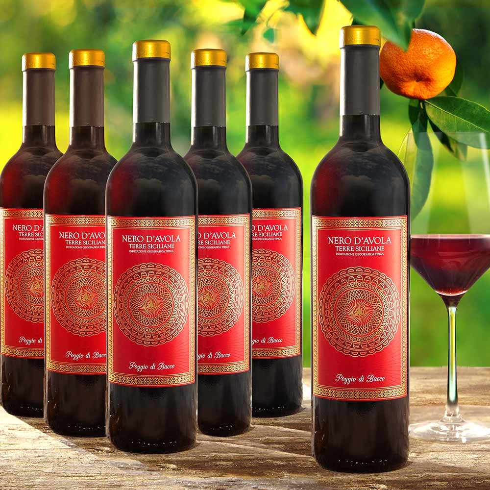 6er Vorteilspaket Nero d'Avola Sicilia DOC 