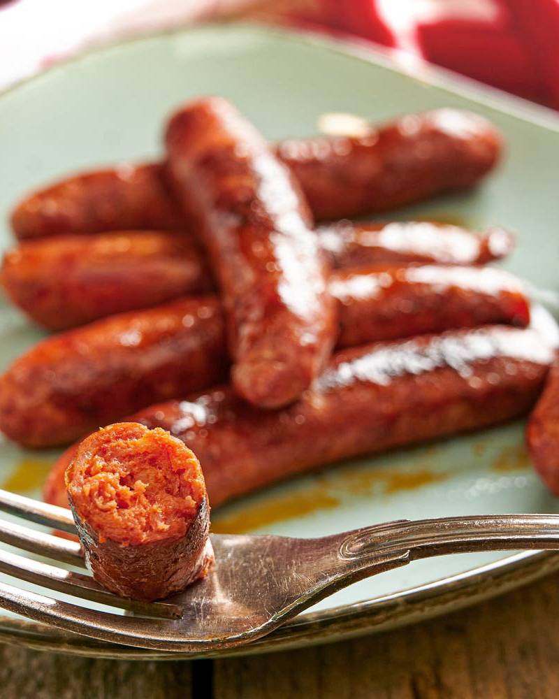 Feine Salsiccia mit Peperoncino - 10 Stück Feine Salsiccia mit Peperoncino - 10 Stück