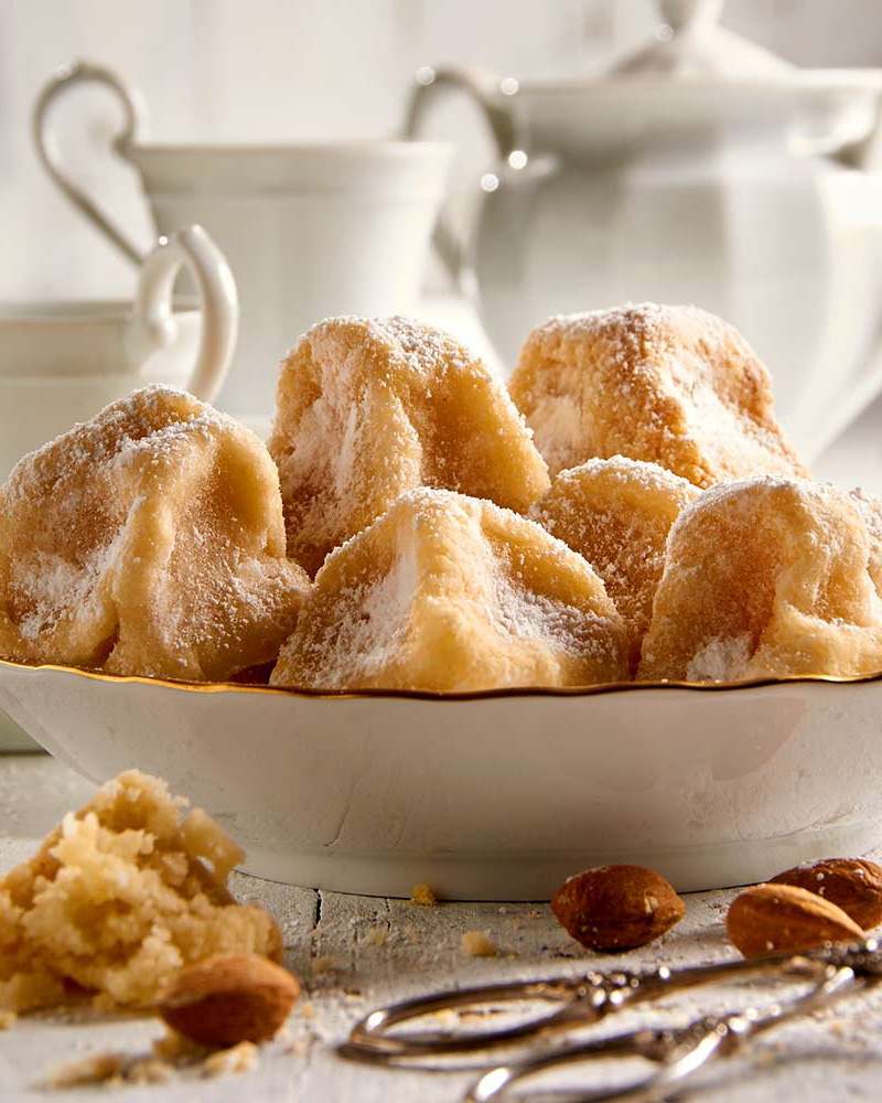 Amaretti - mit Mandeln Amaretti alla mandorla