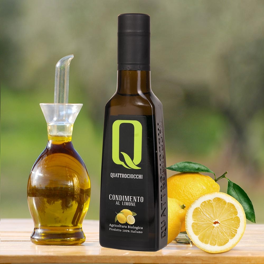 Olivenöl mit Zitrone - Bioqualität