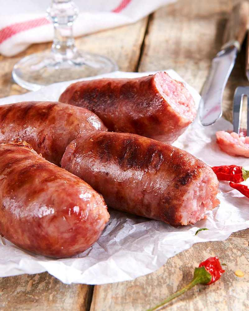 Salsiccia mit Peperoncino - 4 Stück Salsiccia mit Peperoncino - 4 Stück