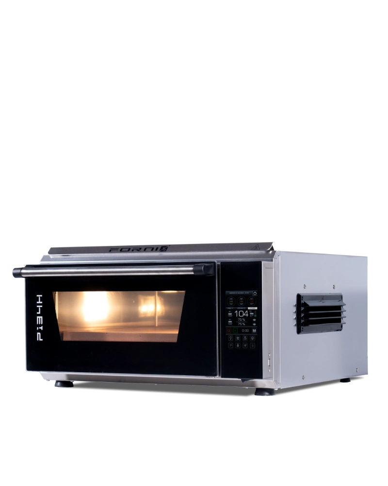 EffeUno P134H 509E Extra Power - Pizzaofen elektrisch – aufgestellt zur Veranschaulichung der Funktion