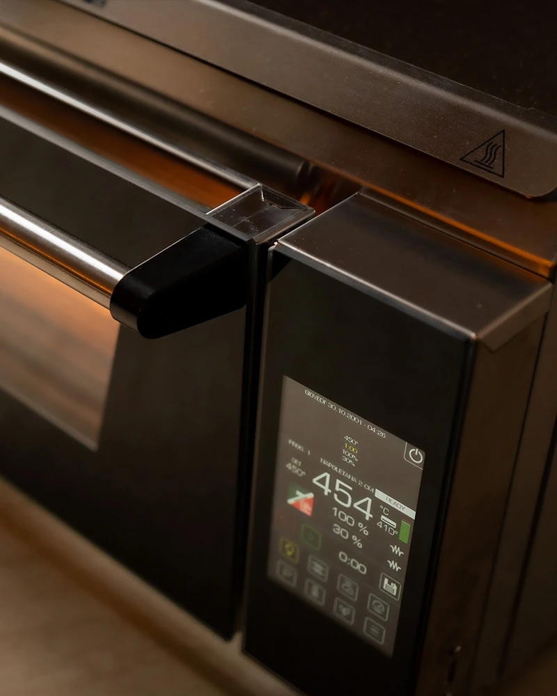 EffeUno P134H 509E Extra Power - Pizzaofen elektrisch – mit passenden Accessoires arrangiert