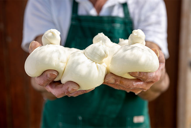 Scamorza geräuchert - Bio