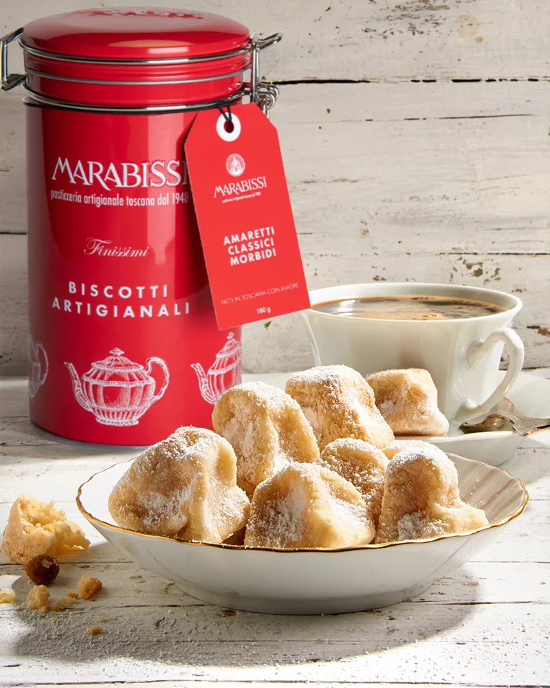 Amaretti mit Mandeln - Geschenkdose Amaretti mit Mandeln - Geschenkdose