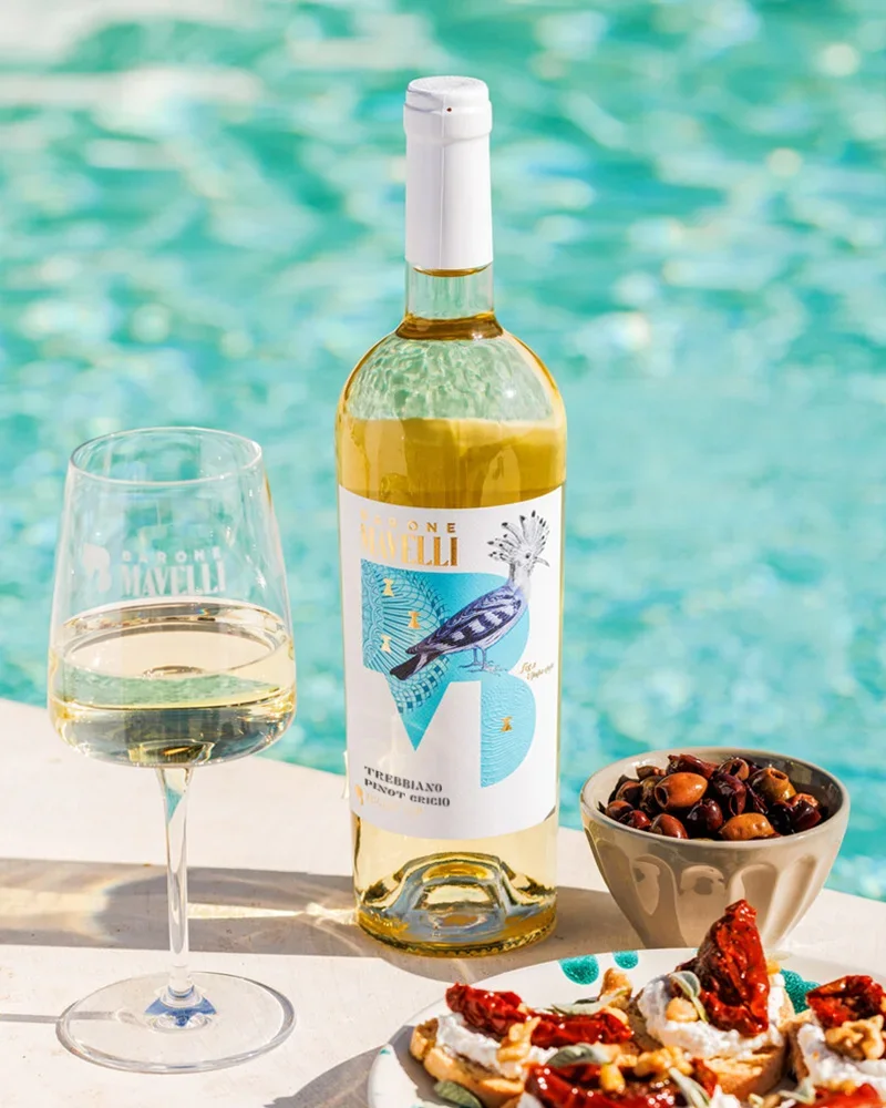 Weißwein Trebbiano Pinot Grigio Weißwein Trebbiano Pinot Grigio