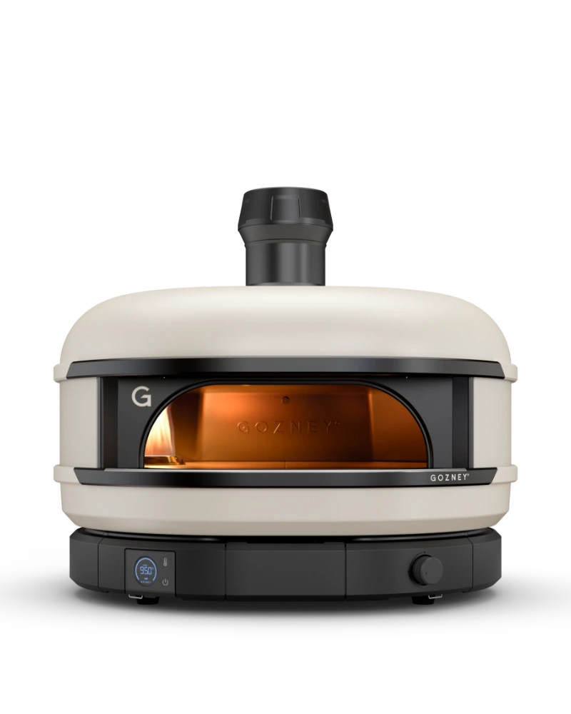 Gozney Dome S1 – Gas Pizzaofen – aufgestellt zur Veranschaulichung der Funktion