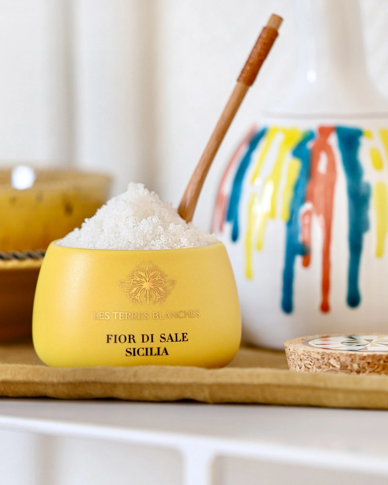 Fleur de Sel - aus Sizilien Fleur de Sel - aus Sizilien – ansprechend in Szene gesetzt