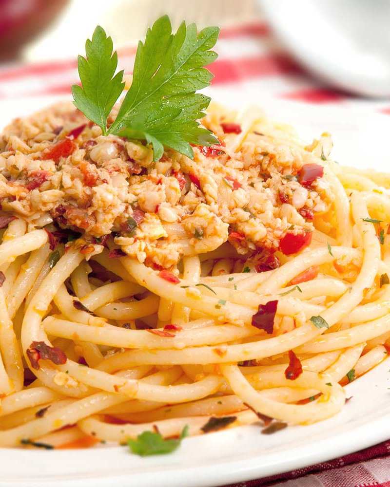 Pasta-Gewürz - Aglio, olio, peperoncino Pasta-Gewürz - Aglio, olio, peperoncino