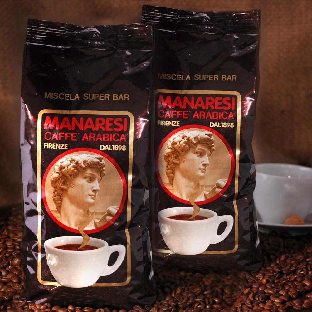 Sparset Espresso Super Bar Brown, ganze Bohnen - 2 x 1 kg