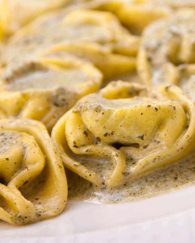 Große Tortellini mit Trüffel Große Tortellini mit Trüffel