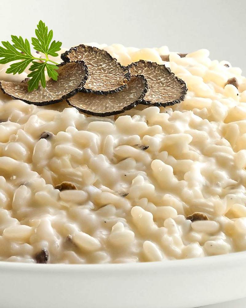 Risotto mit schwarzem Trüffel 