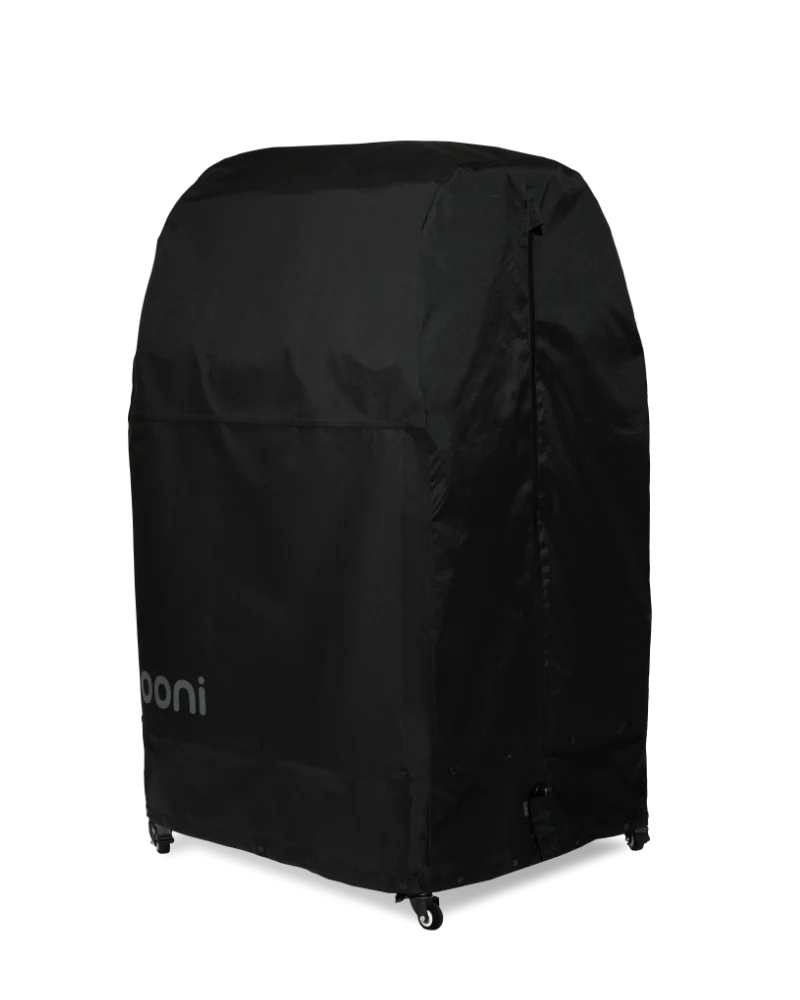 Ooni - Abdeckung Pizzaofen & Klapptisch Ooni - Abdeckung Pizzaofen & Klapptisch – aufgestellt zur Veranschaulichung der Funktion