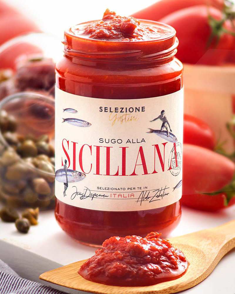 Tomatensoße mit Sardellen Tomatensoße mit Sardellen