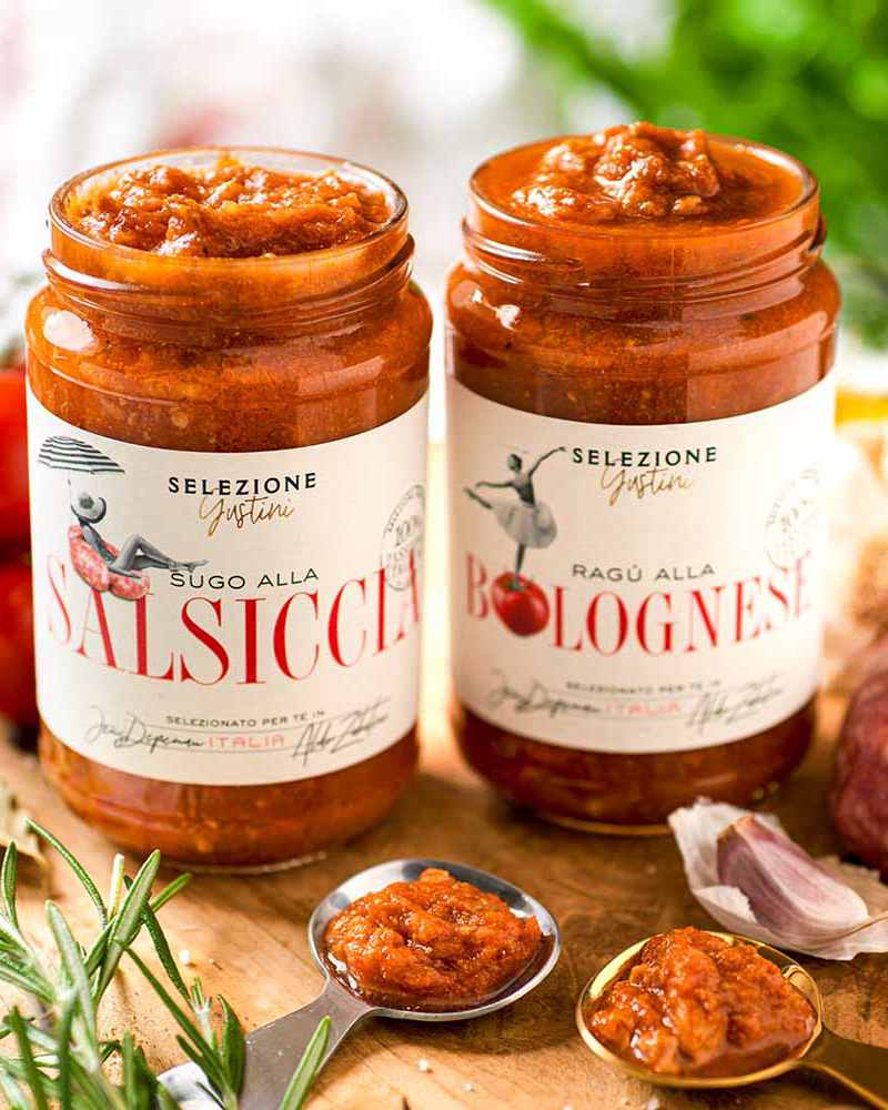 Tomatensoßen Salsiccia und Bolognese - 2er Set Tomatensoßen Salsiccia und Bolognese - 2er Set
