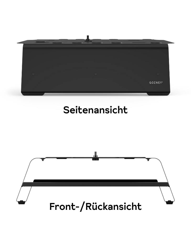 Gozney – Booster für Arc & Arc XL – mit passenden Accessoires arrangiert