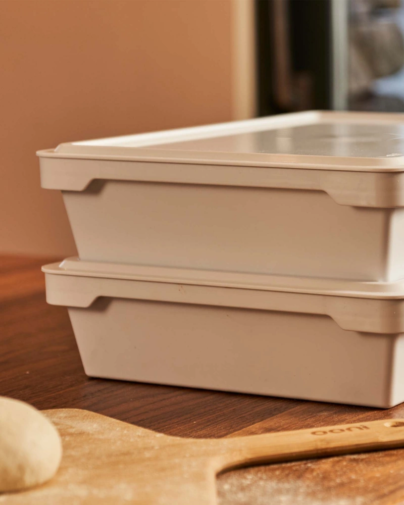 Ooni Pizzaballenbox - 2er Set – mit passenden Accessoires arrangiert