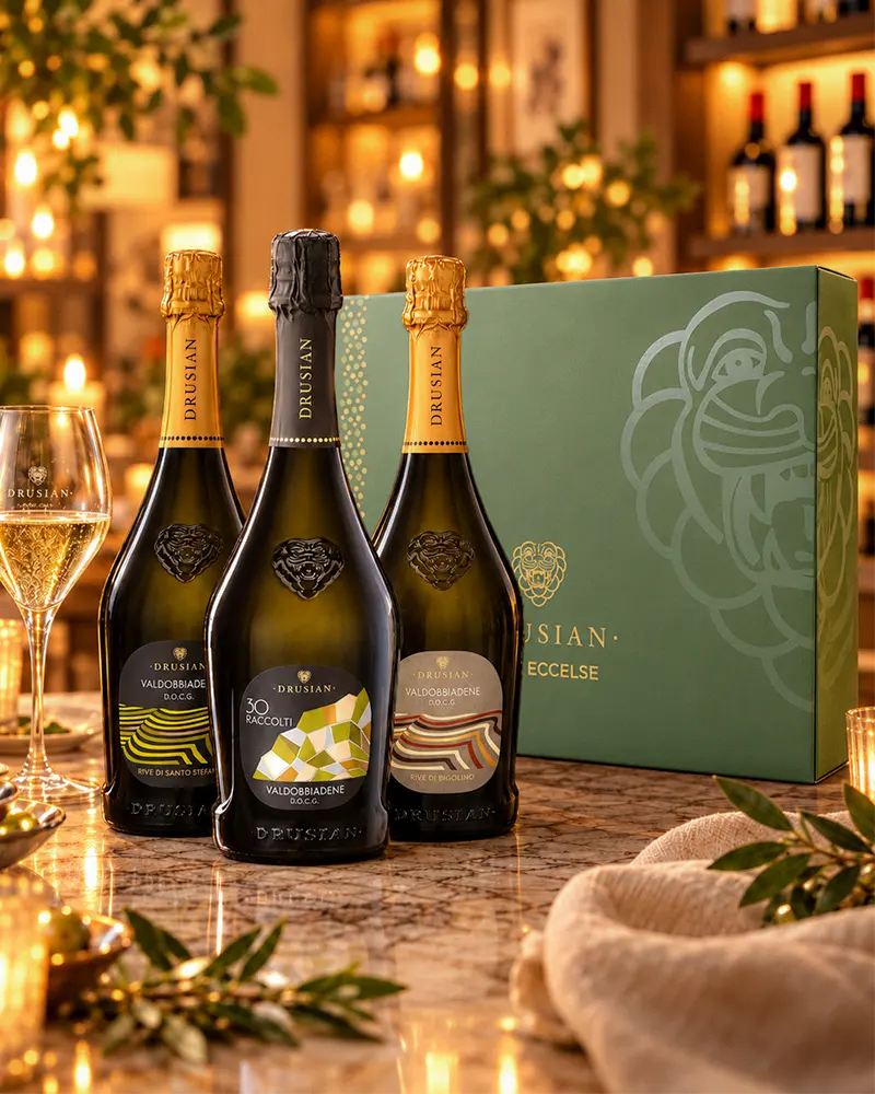 Linea Mete Eccelse -  Lagen-Prosecco Geschenkset